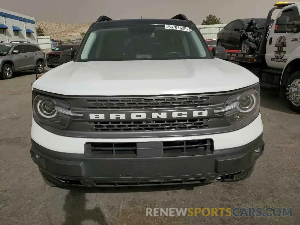 5 fotografías del automóvil dañado 3FMCR9D96MRA87307 FORD BRONCO 2021