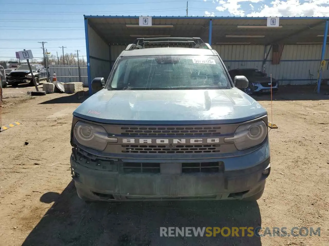 5 fotografías del automóvil dañado 3FMCR9D99MRA02881 FORD BRONCO 2021