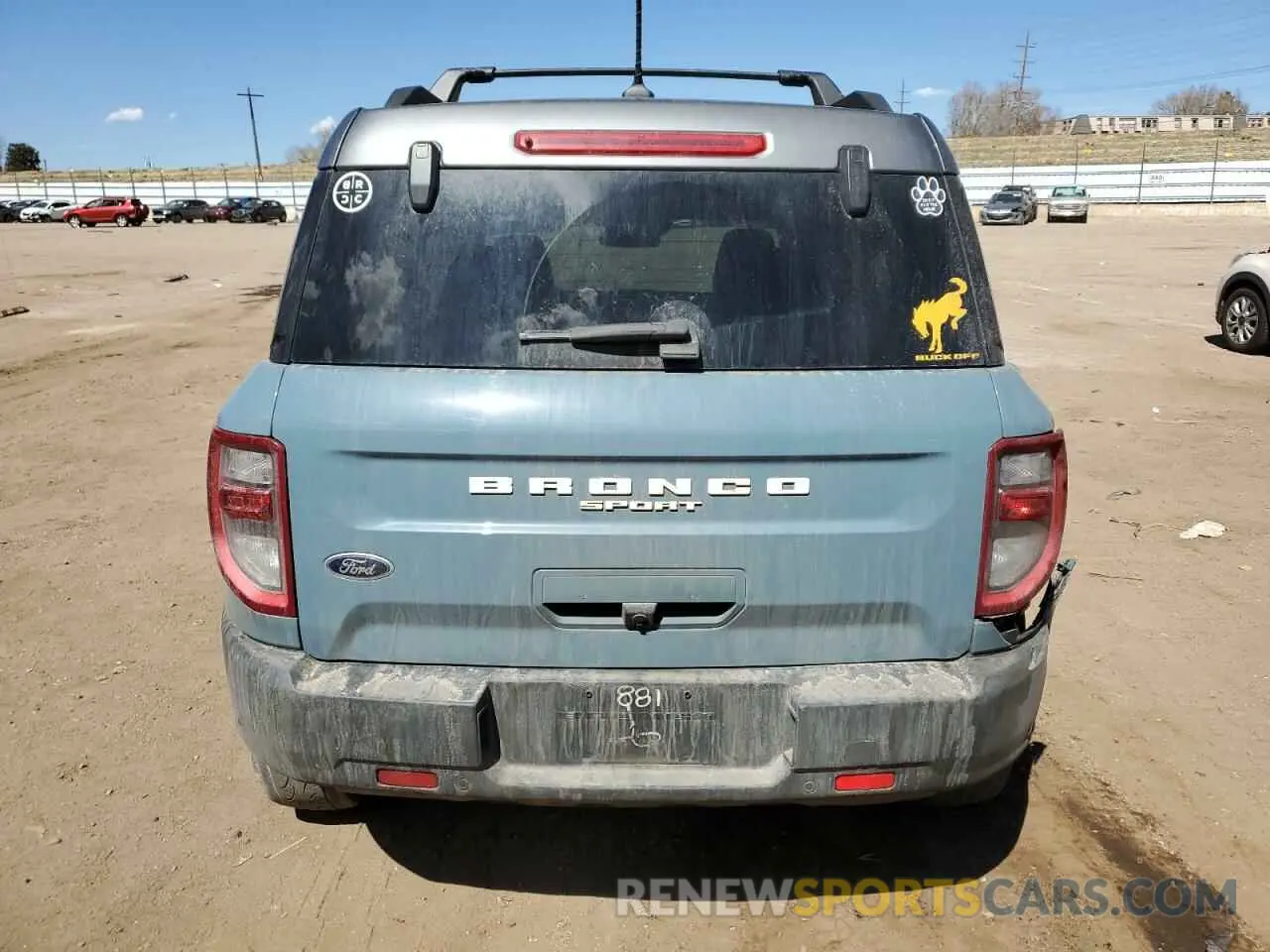 6 fotografías del automóvil dañado 3FMCR9D99MRA02881 FORD BRONCO 2021
