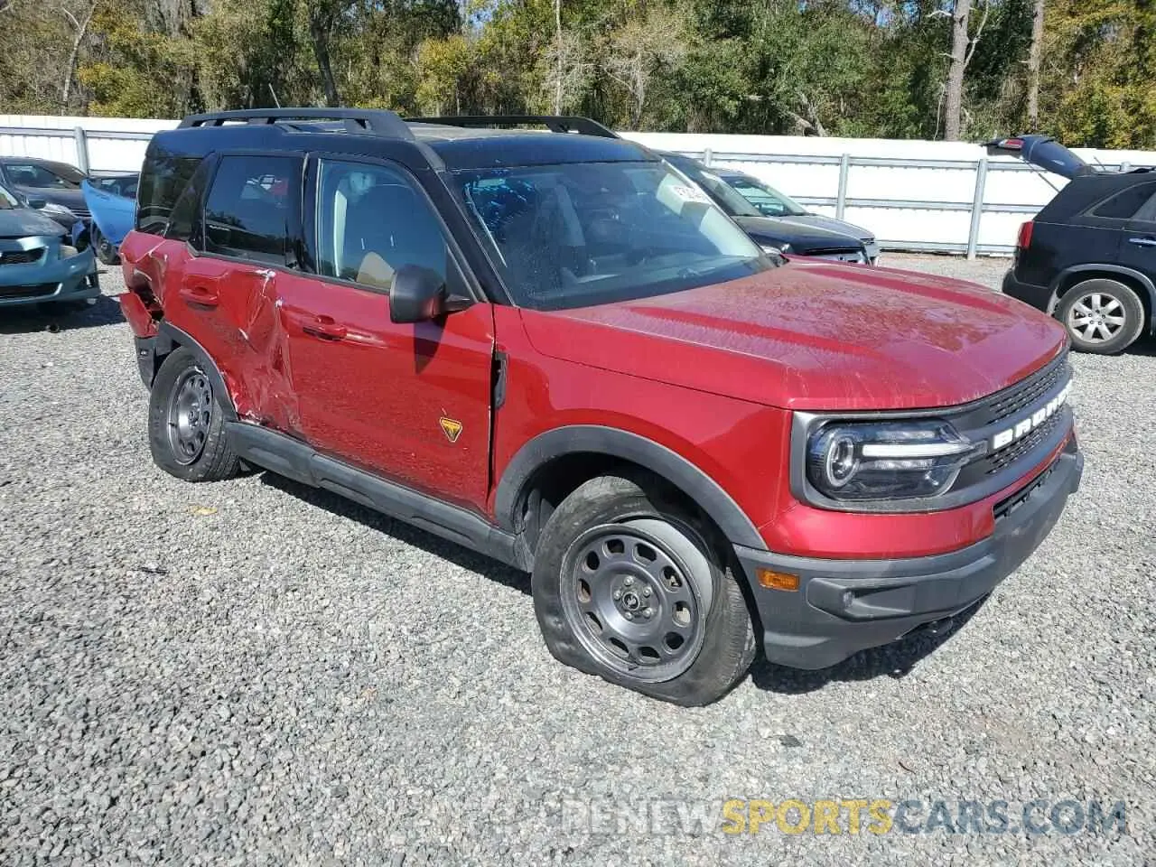 4 fotografías del automóvil dañado 3FMCR9D99MRA44340 FORD BRONCO 2021