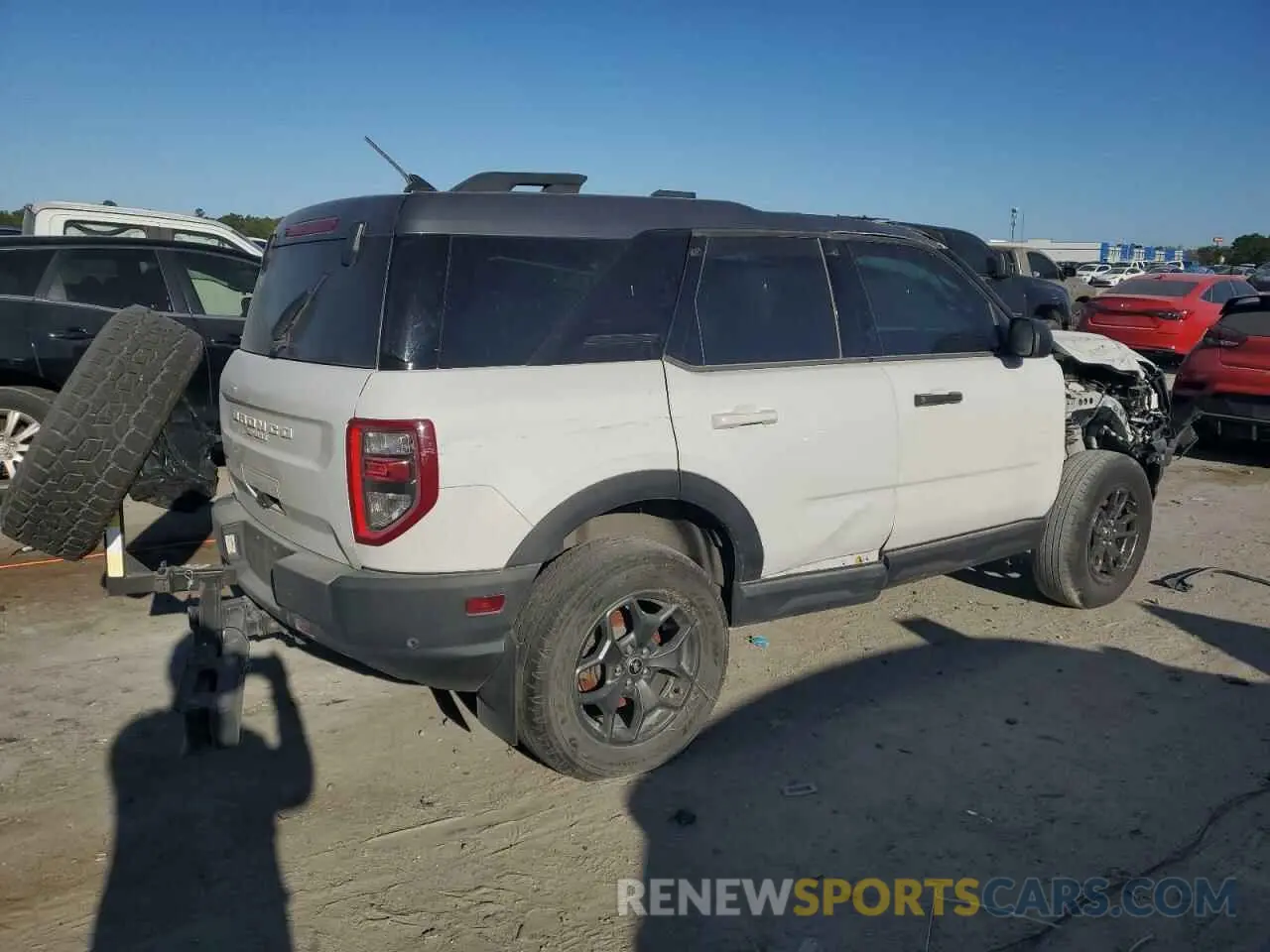 3 fotografías del automóvil dañado 3FMCR9D99MRA66192 FORD BRONCO 2021