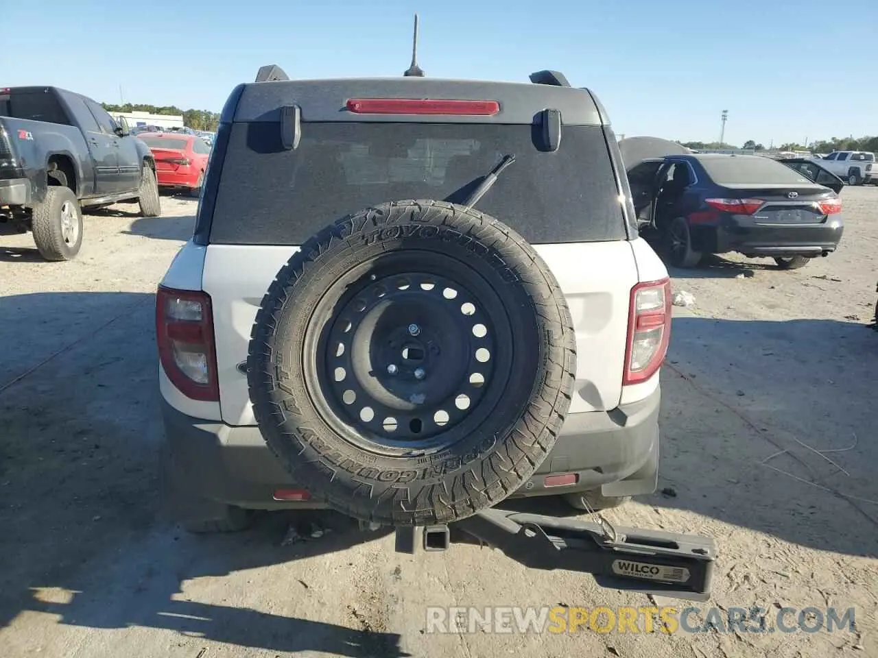 6 fotografías del automóvil dañado 3FMCR9D99MRA66192 FORD BRONCO 2021