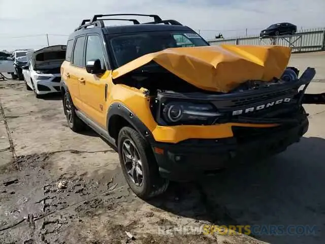 11 fotografías del automóvil dañado 3FMCR9D99MRA67620 FORD BRONCO 2021