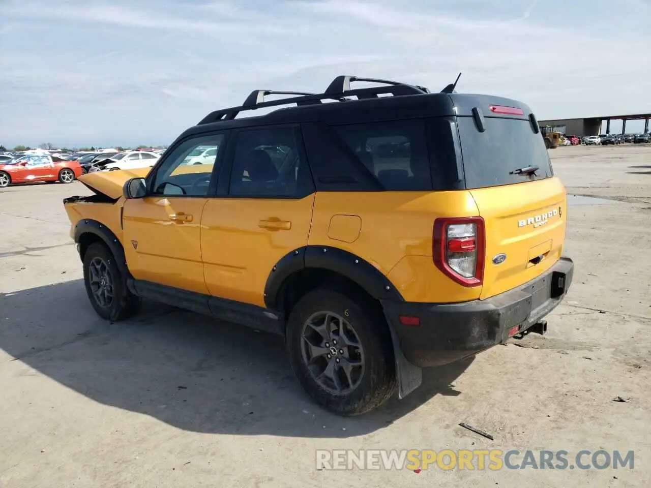 2 fotografías del automóvil dañado 3FMCR9D99MRA67620 FORD BRONCO 2021