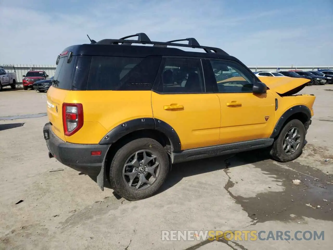 3 fotografías del automóvil dañado 3FMCR9D99MRA67620 FORD BRONCO 2021
