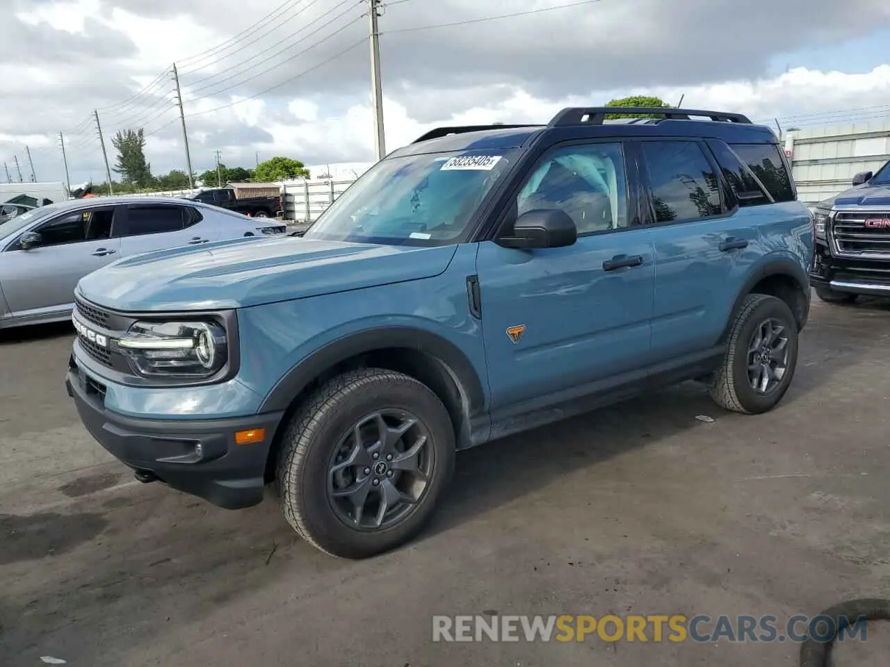 1 fotografías del automóvil dañado 3FMCR9D99MRA82392 FORD BRONCO 2021
