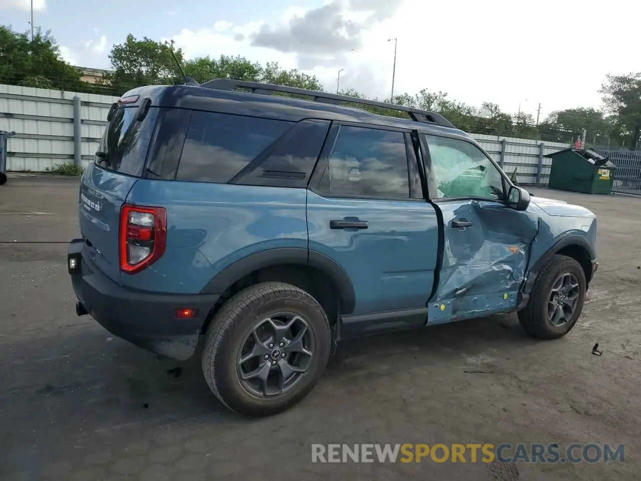 3 fotografías del automóvil dañado 3FMCR9D99MRA82392 FORD BRONCO 2021