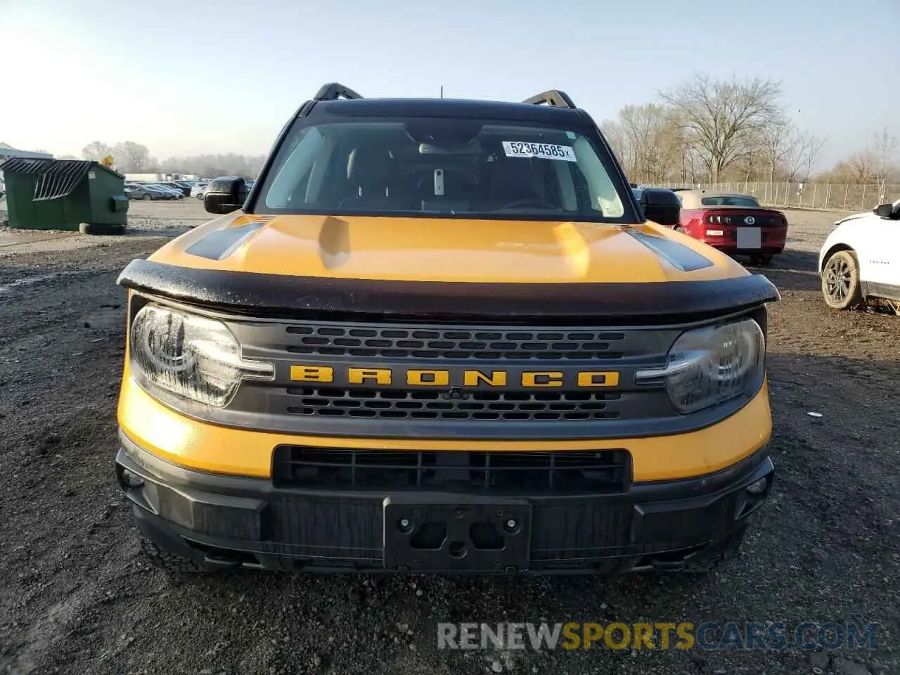 5 fotografías del automóvil dañado 3FMCR9F96MRA50397 FORD BRONCO 2021