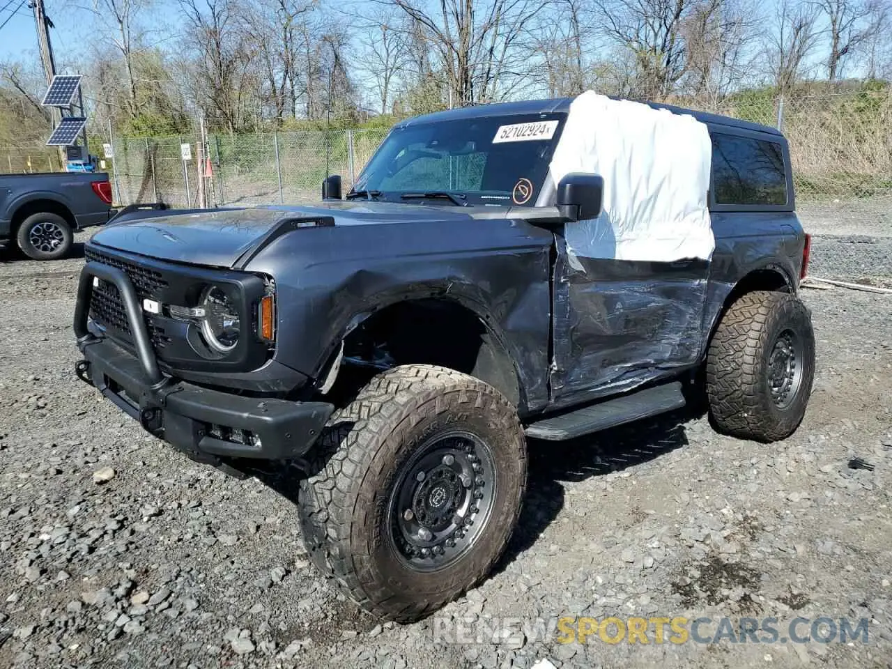 1 fotografías del automóvil dañado 1FMDE5AH5NLB19801 FORD BRONCO 2022