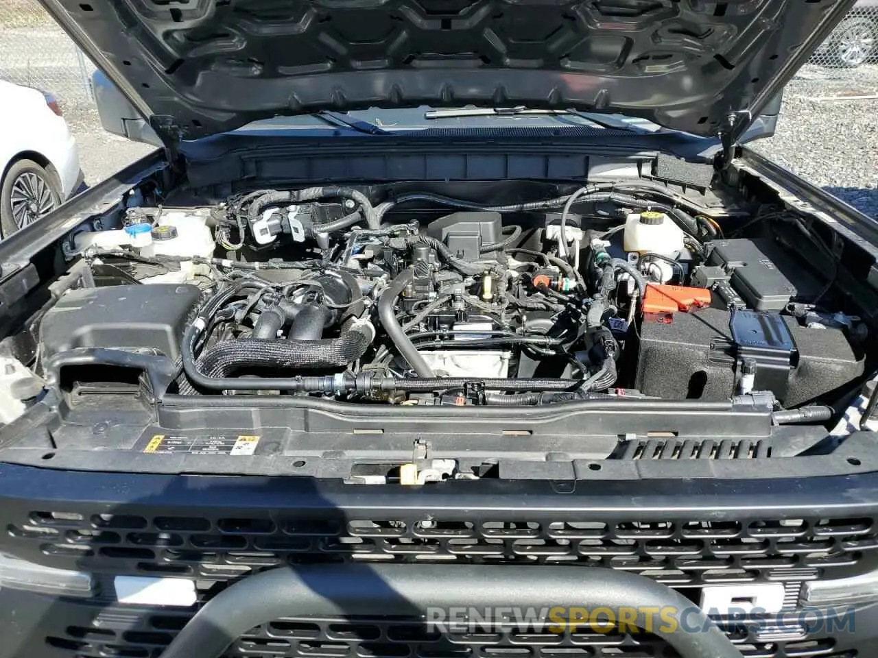12 fotografías del automóvil dañado 1FMDE5AH5NLB19801 FORD BRONCO 2022
