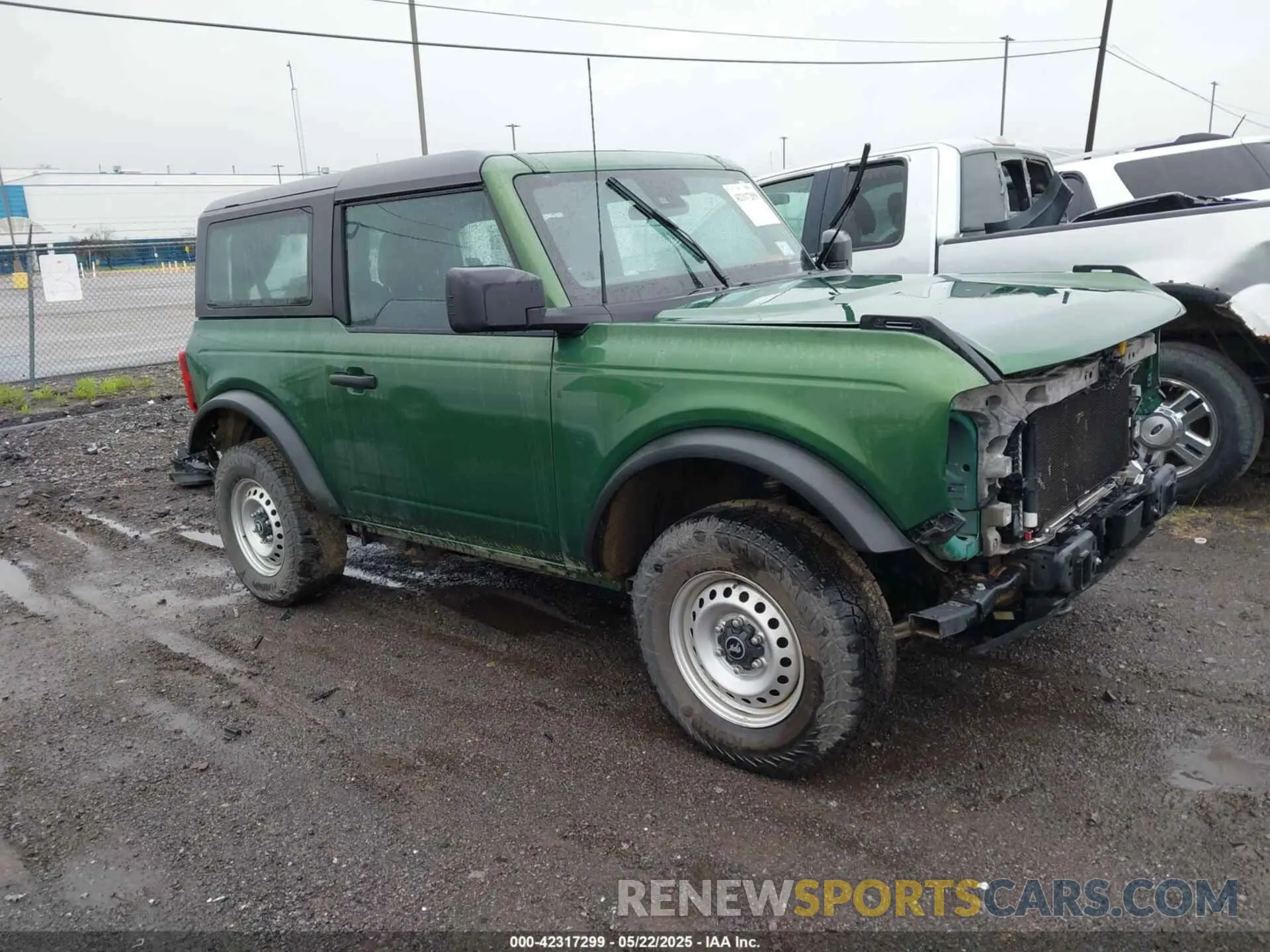 1 fotografías del automóvil dañado 1FMDE5AH5NLB64608 FORD BRONCO 2022