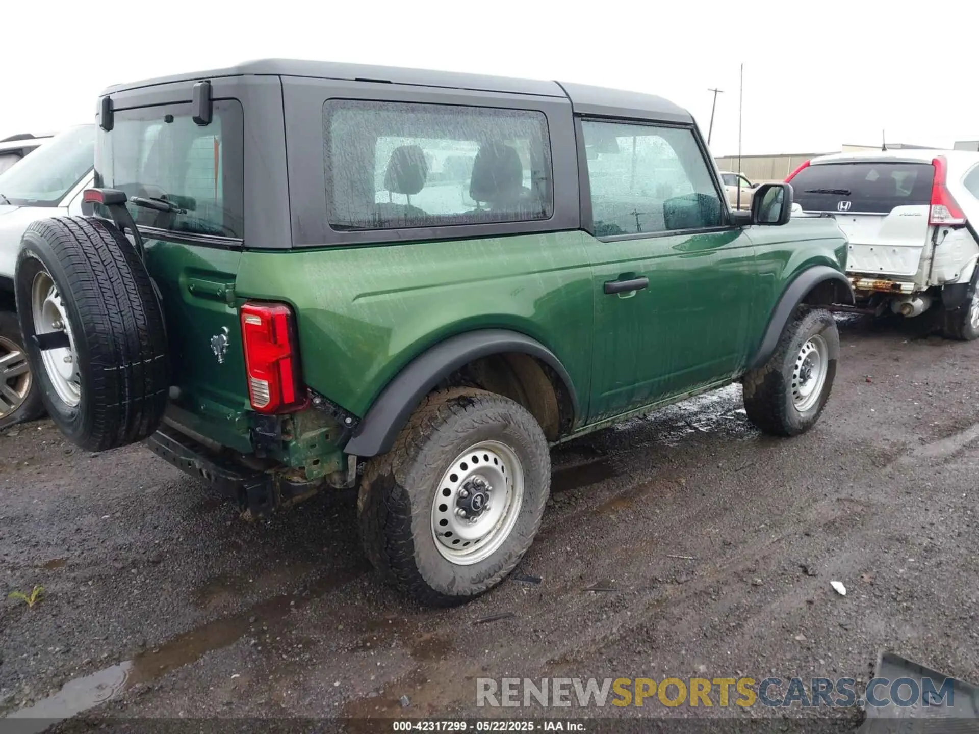 4 fotografías del automóvil dañado 1FMDE5AH5NLB64608 FORD BRONCO 2022