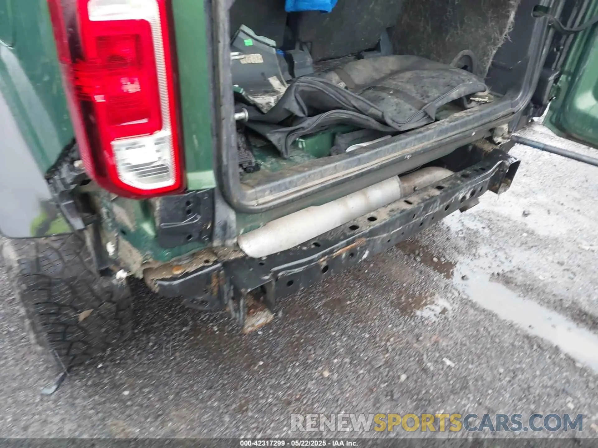 6 fotografías del automóvil dañado 1FMDE5AH5NLB64608 FORD BRONCO 2022