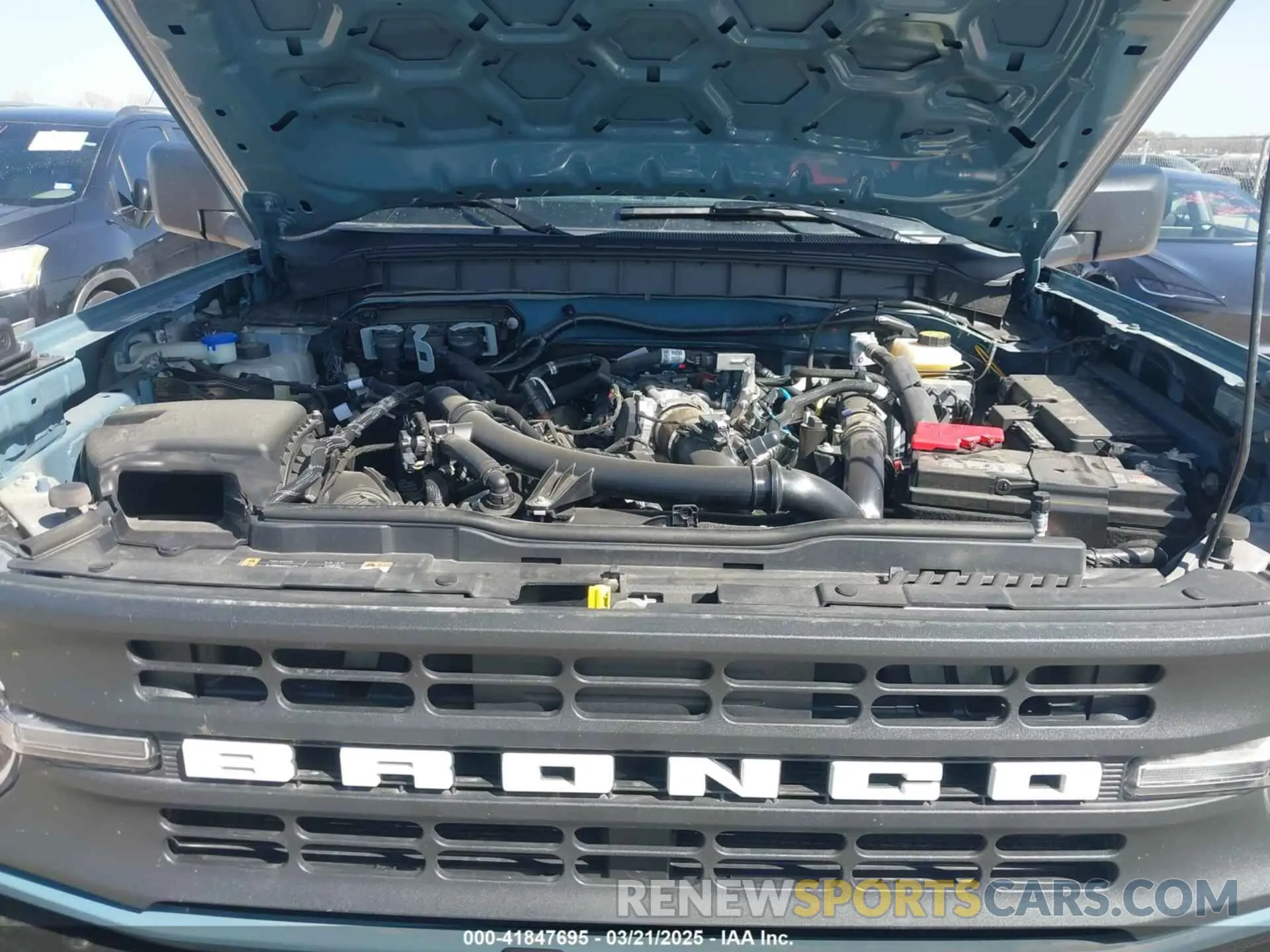 10 fotografías del automóvil dañado 1FMDE5AP8NLB71317 FORD BRONCO 2022