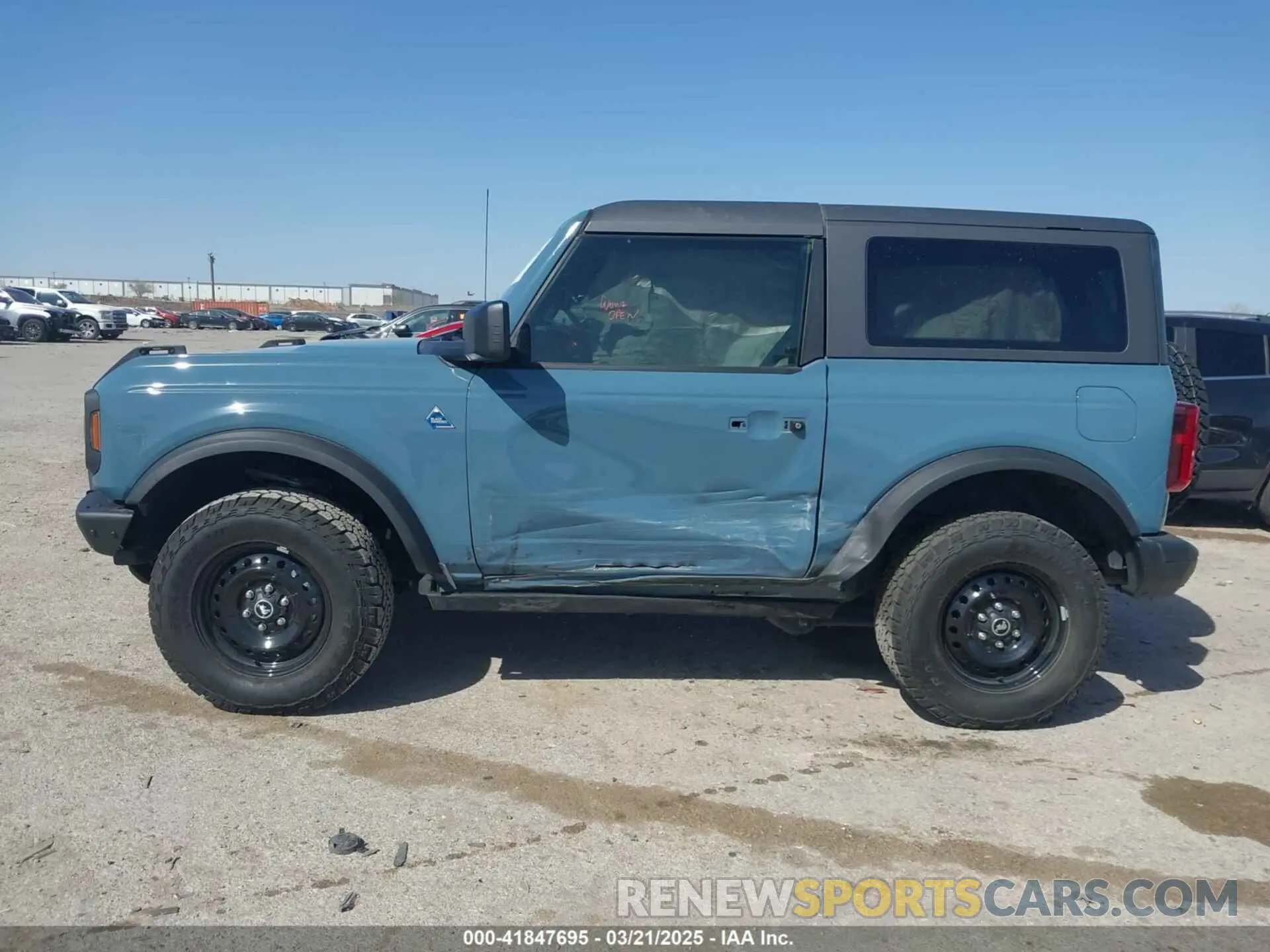 14 fotografías del automóvil dañado 1FMDE5AP8NLB71317 FORD BRONCO 2022
