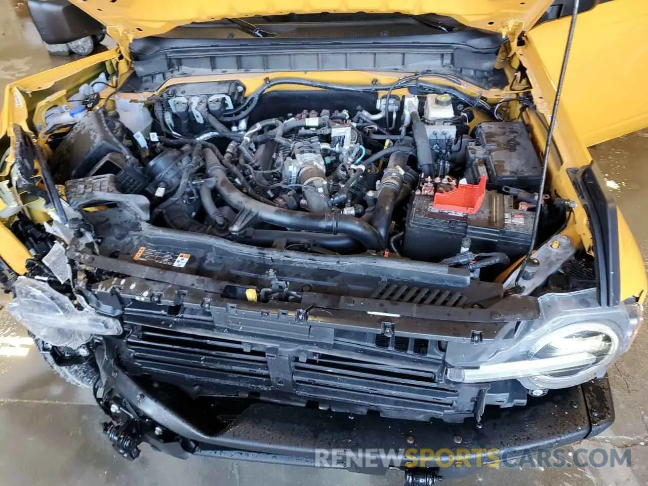 12 fotografías del automóvil dañado 1FMDE5AP9NLB78227 FORD BRONCO 2022