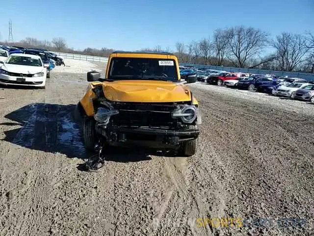 14 fotografías del automóvil dañado 1FMDE5AP9NLB78227 FORD BRONCO 2022