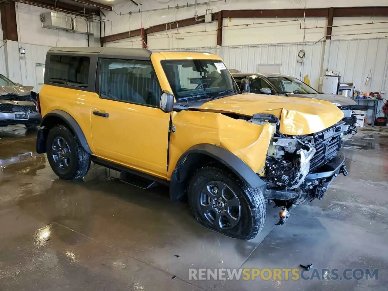 4 fotografías del automóvil dañado 1FMDE5AP9NLB78227 FORD BRONCO 2022