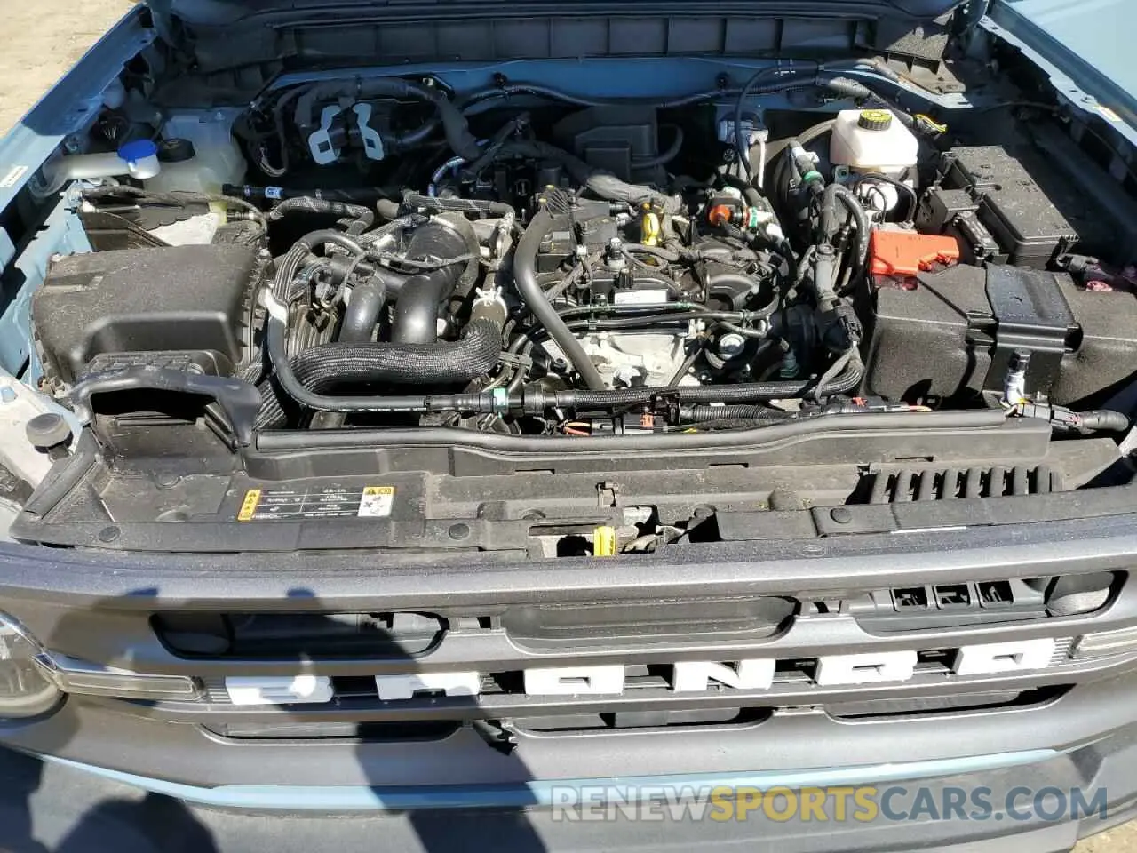 12 fotografías del automóvil dañado 1FMDE5BH0NLB19901 FORD BRONCO 2022