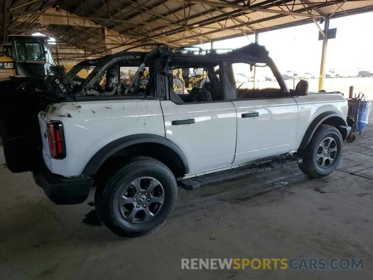 3 fotografías del automóvil dañado 1FMDE5BH0NLB85266 FORD BRONCO 2022