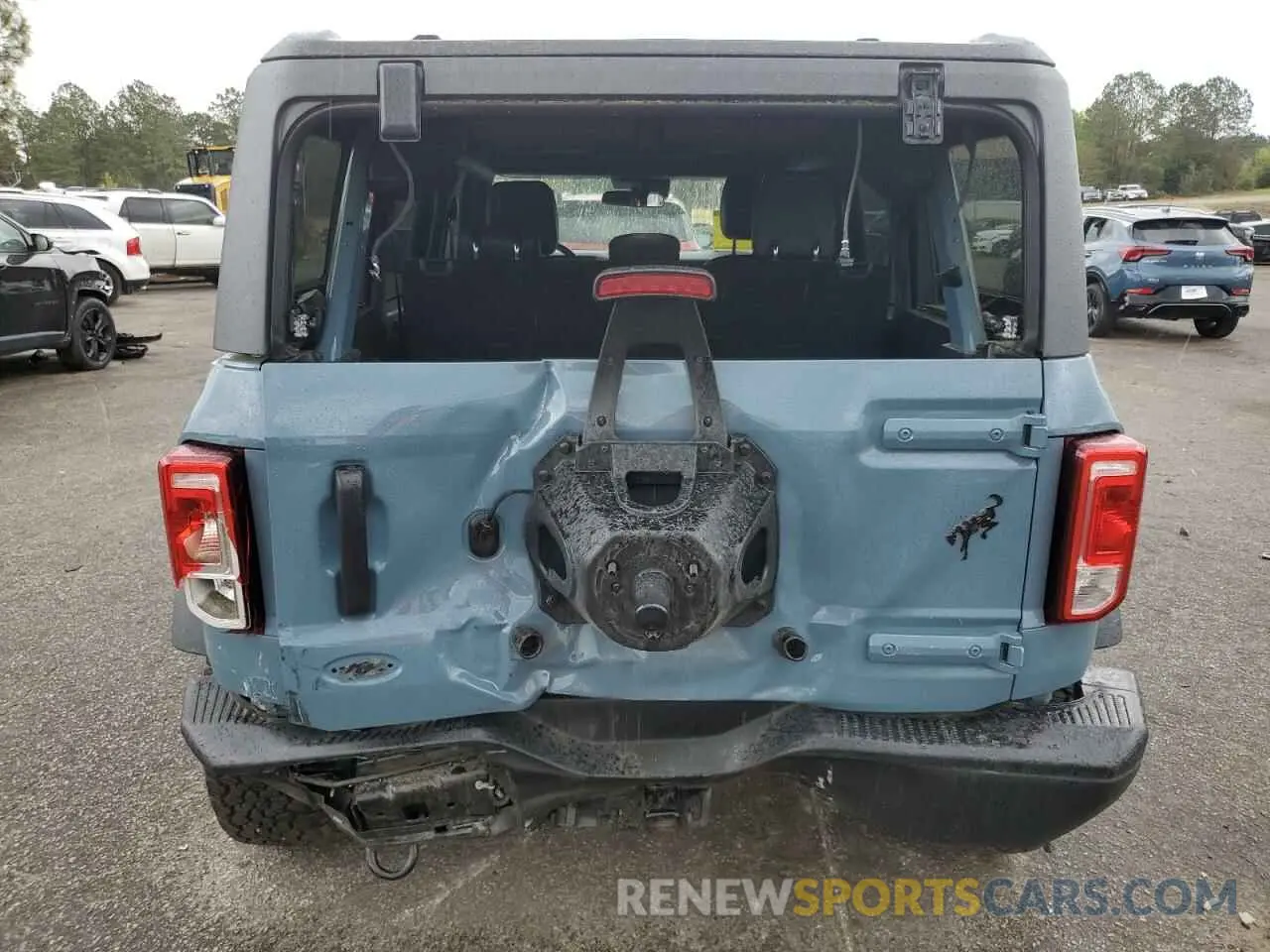 6 fotografías del automóvil dañado 1FMDE5BH1NLB03299 FORD BRONCO 2022
