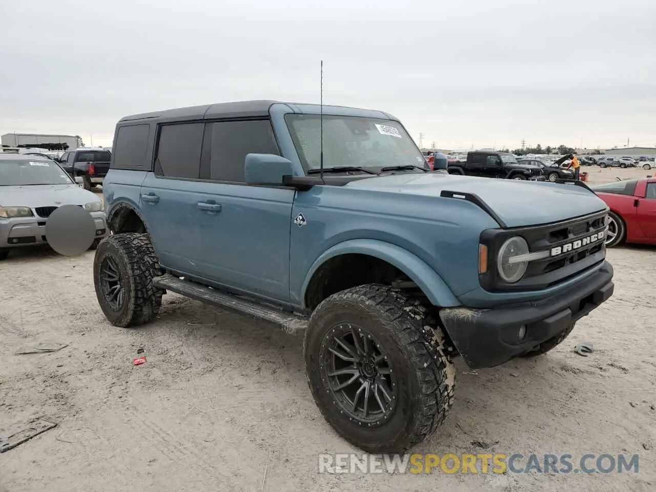 4 fotografías del automóvil dañado 1FMDE5BH1NLB59971 FORD BRONCO 2022