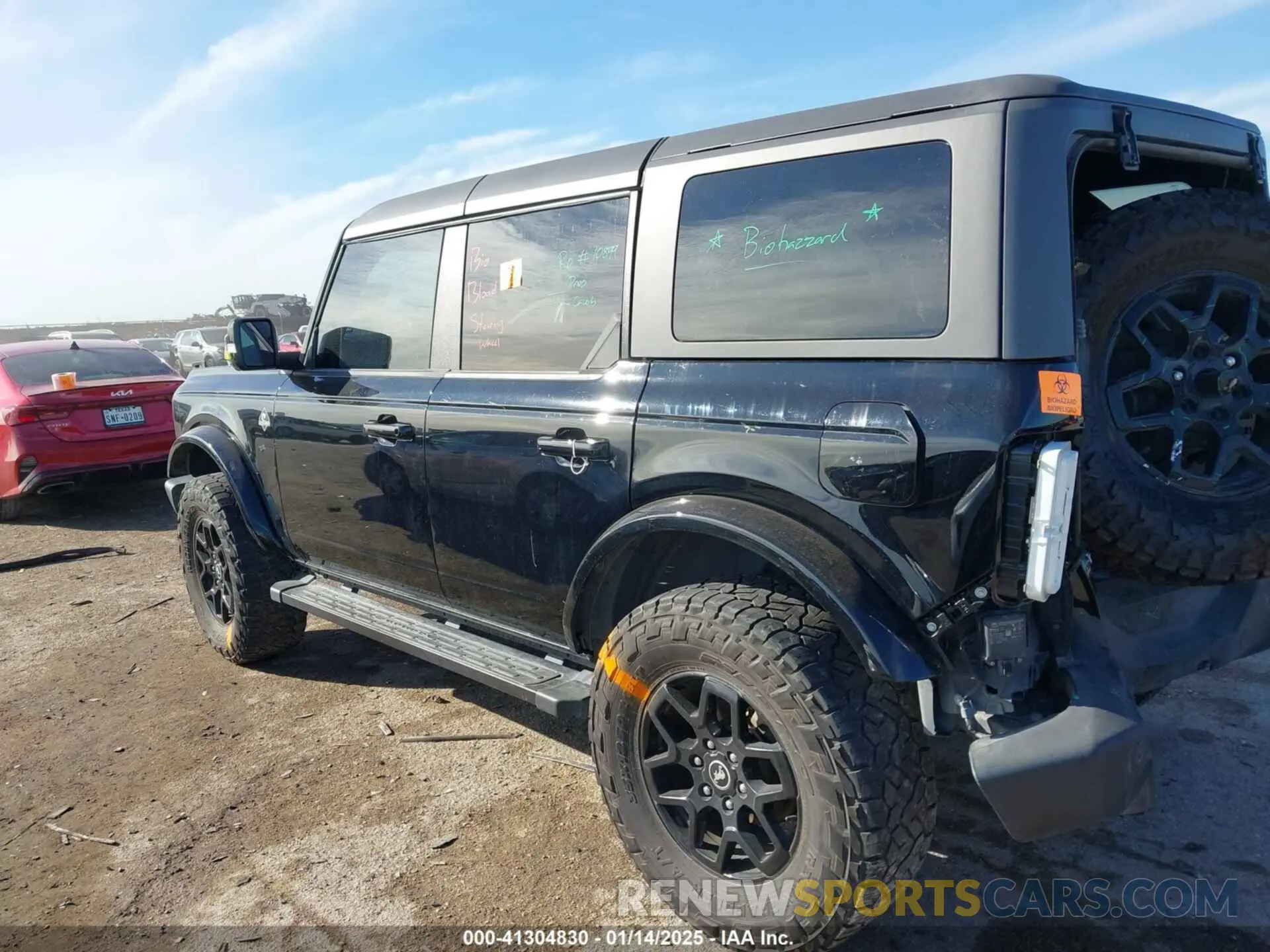 3 fotografías del automóvil dañado 1FMDE5BH2NLB12044 FORD BRONCO 2022