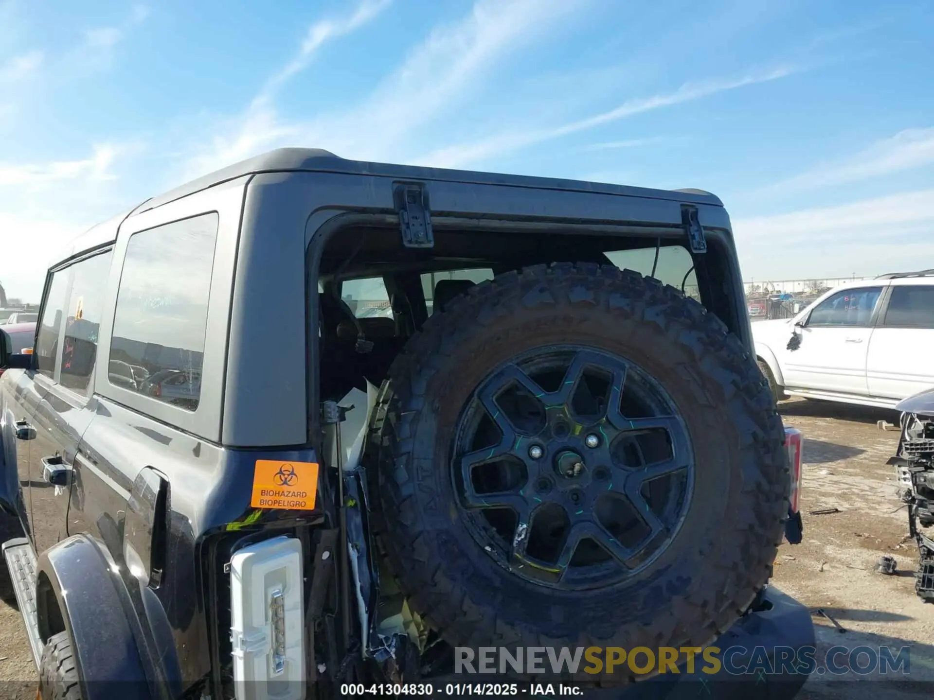6 fotografías del automóvil dañado 1FMDE5BH2NLB12044 FORD BRONCO 2022