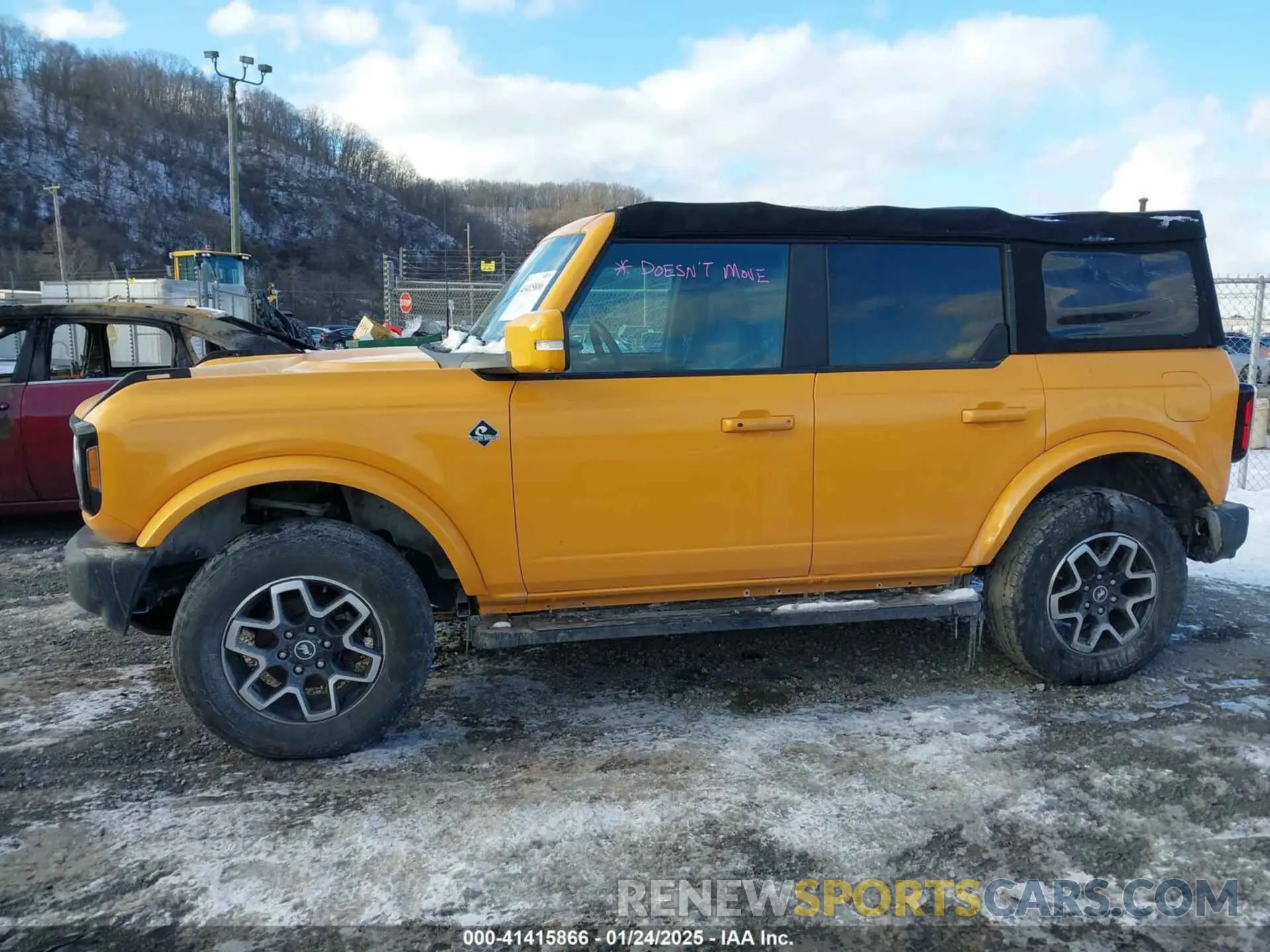 14 fotografías del automóvil dañado 1FMDE5BH3NLB86007 FORD BRONCO 2022