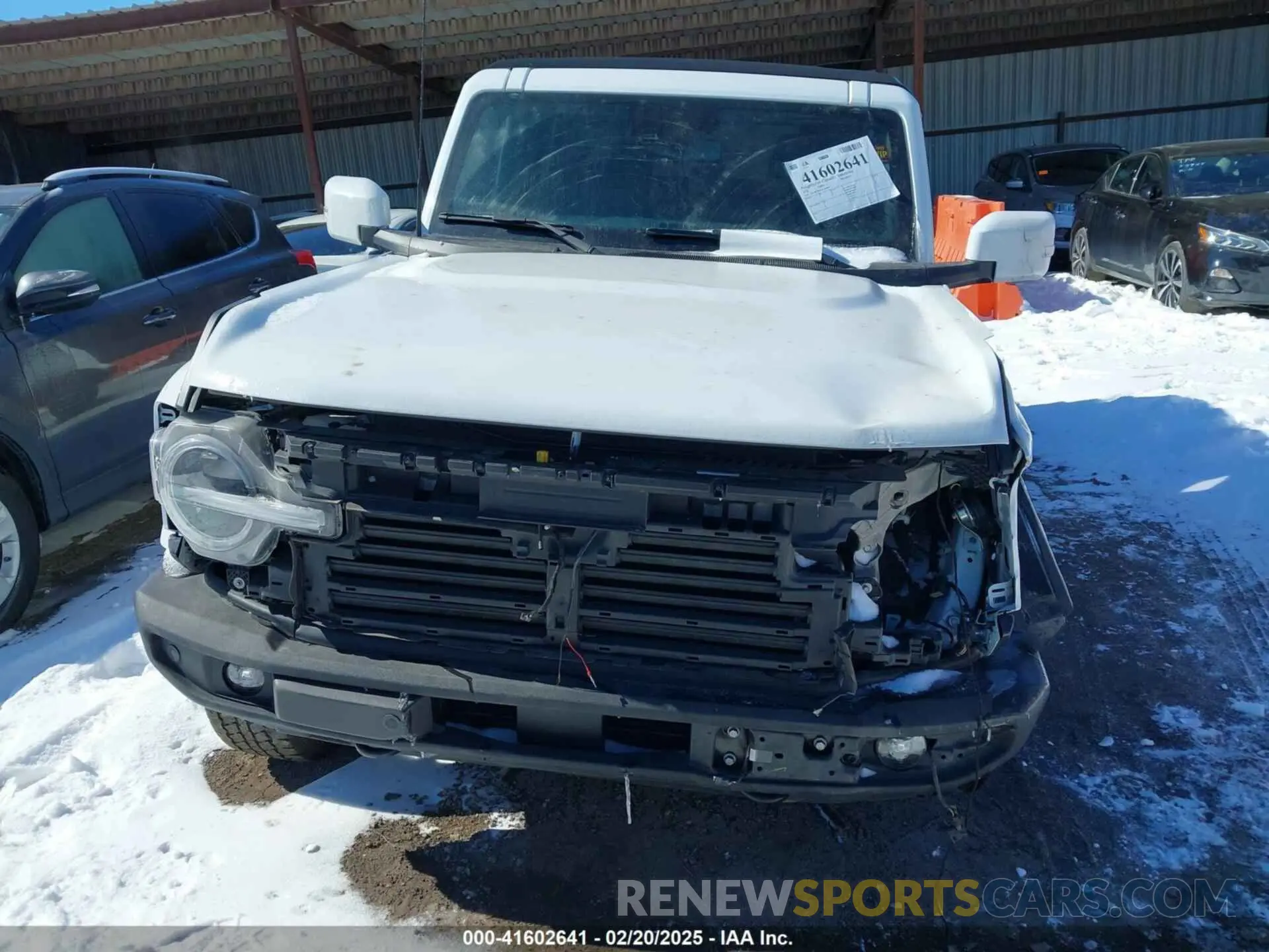 12 fotografías del automóvil dañado 1FMDE5BH4NLA99085 FORD BRONCO 2022