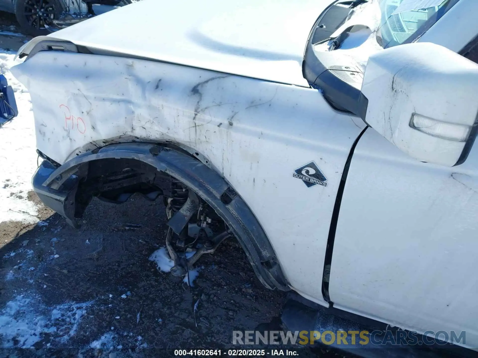 6 fotografías del automóvil dañado 1FMDE5BH4NLA99085 FORD BRONCO 2022