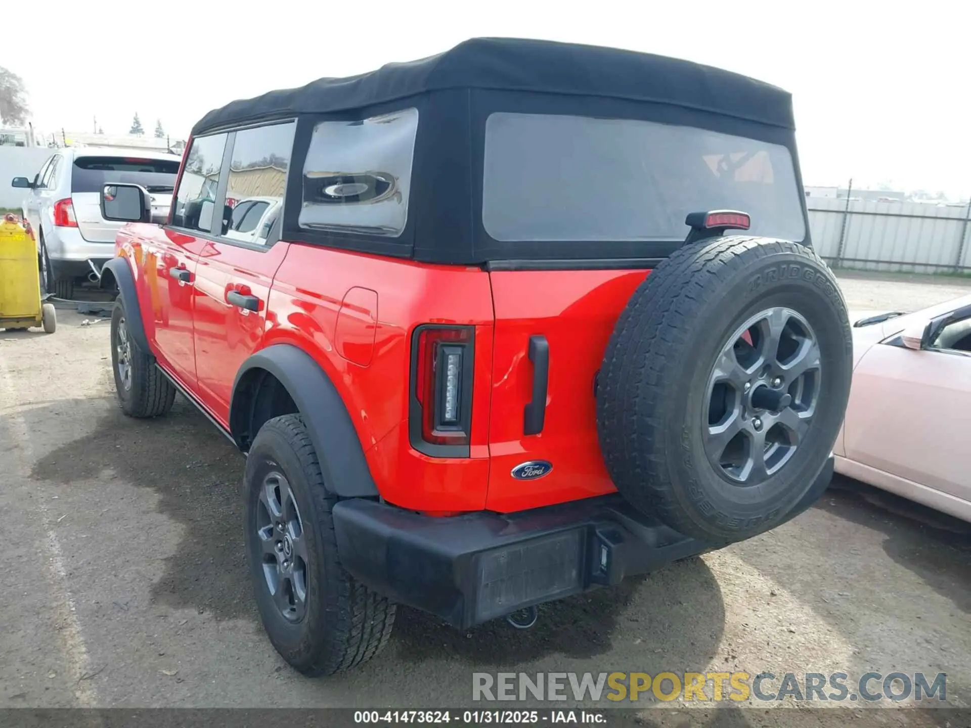 3 fotografías del automóvil dañado 1FMDE5BH4NLB12997 FORD BRONCO 2022