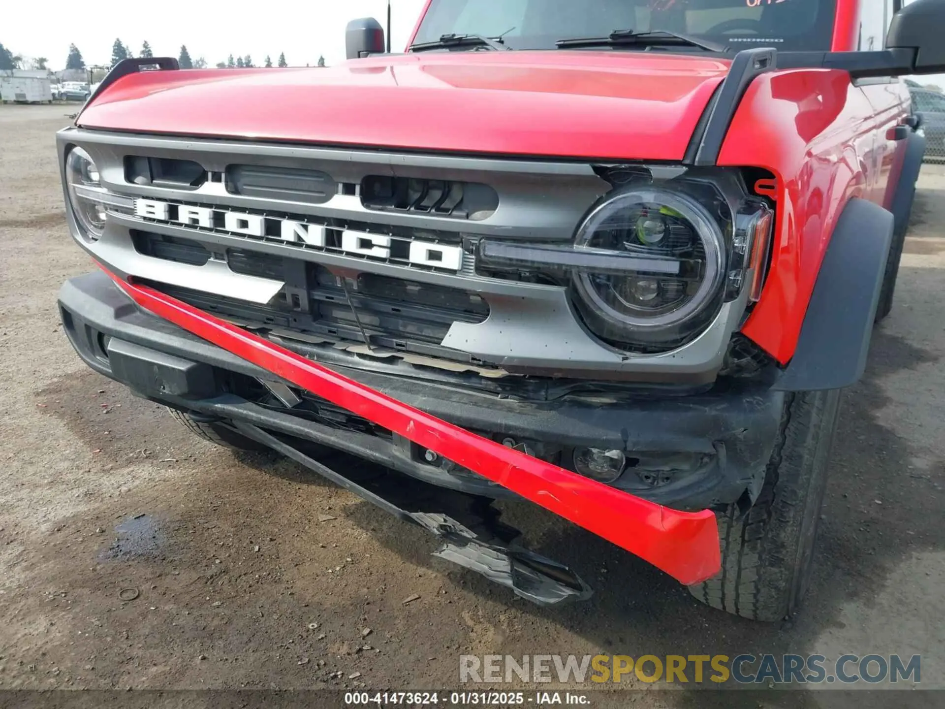 6 fotografías del automóvil dañado 1FMDE5BH4NLB12997 FORD BRONCO 2022