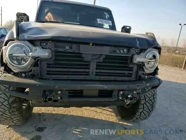 11 fotografías del automóvil dañado 1FMDE5BH5NLA74082 FORD BRONCO 2022