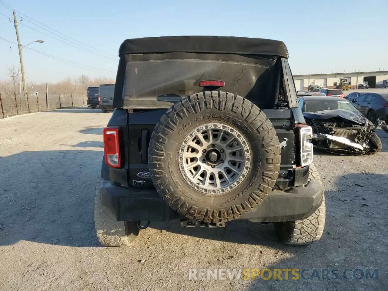 6 fotografías del automóvil dañado 1FMDE5BH5NLA74082 FORD BRONCO 2022
