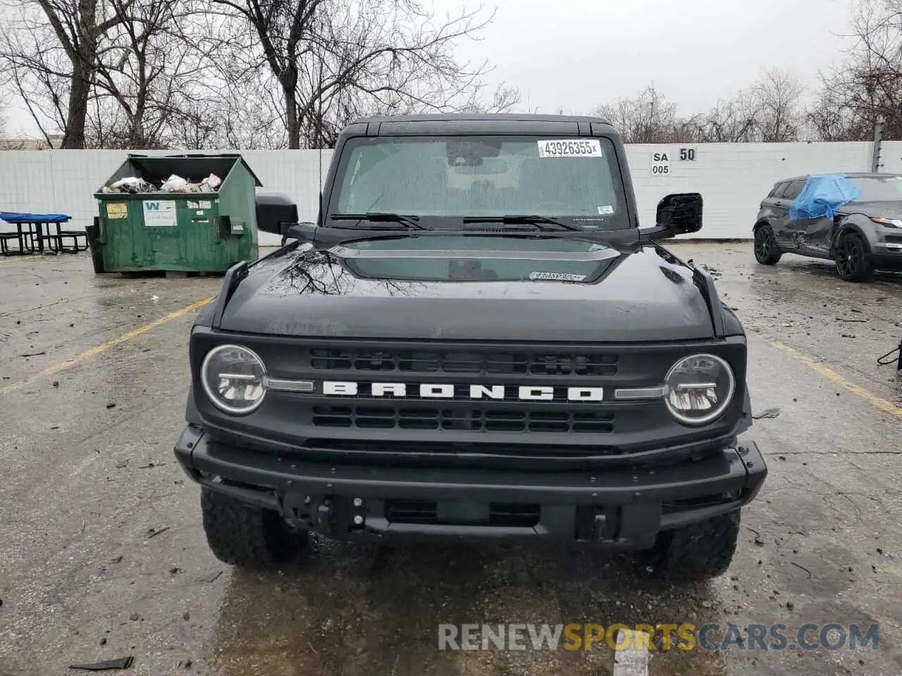 5 fotografías del automóvil dañado 1FMDE5BH5NLA85258 FORD BRONCO 2022