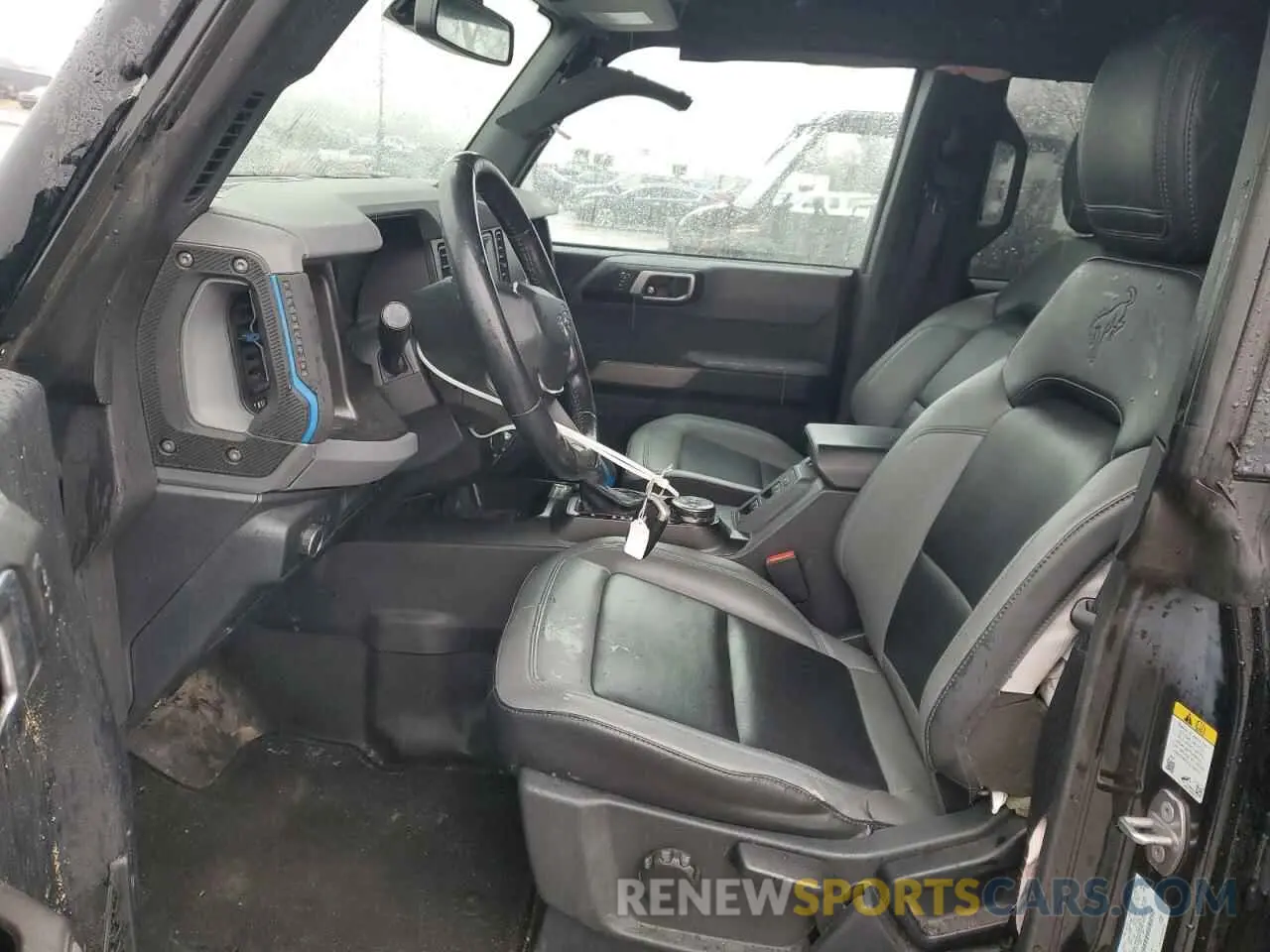 7 fotografías del automóvil dañado 1FMDE5BH5NLA85258 FORD BRONCO 2022