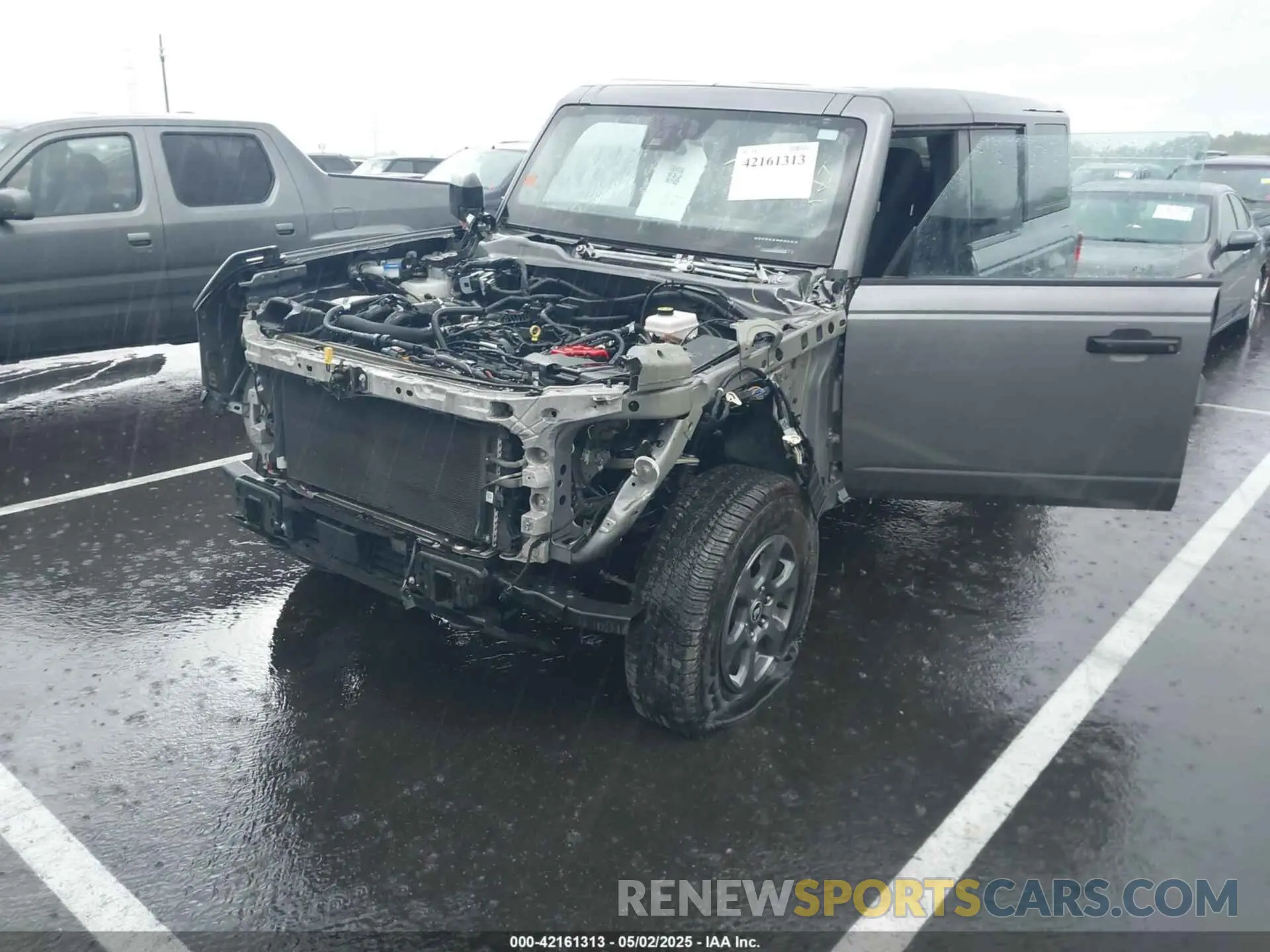 6 fotografías del automóvil dañado 1FMDE5BH5NLB12538 FORD BRONCO 2022