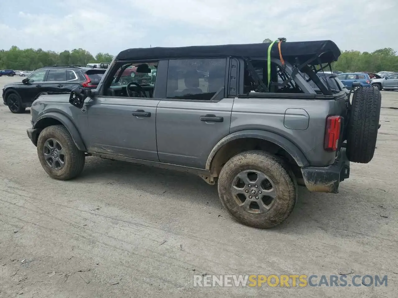 2 fotografías del automóvil dañado 1FMDE5BH5NLB25483 FORD BRONCO 2022
