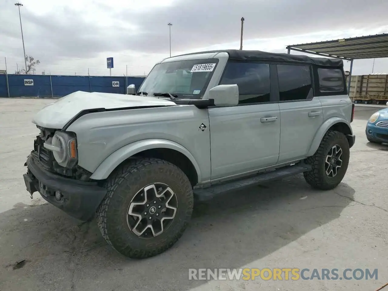 1 fotografías del automóvil dañado 1FMDE5BH6NLB10927 FORD BRONCO 2022