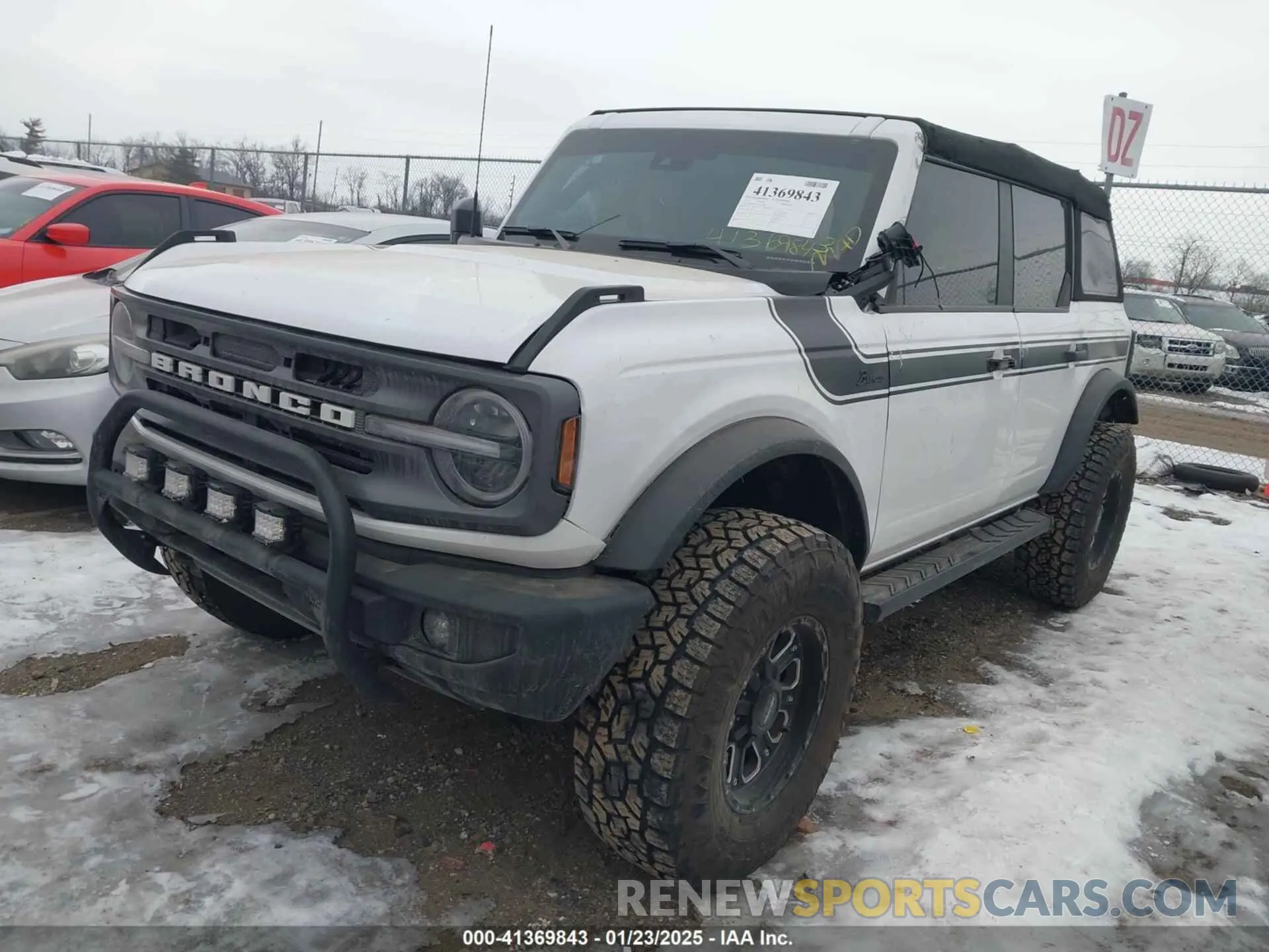 2 fotografías del automóvil dañado 1FMDE5BH6NLB13987 FORD BRONCO 2022
