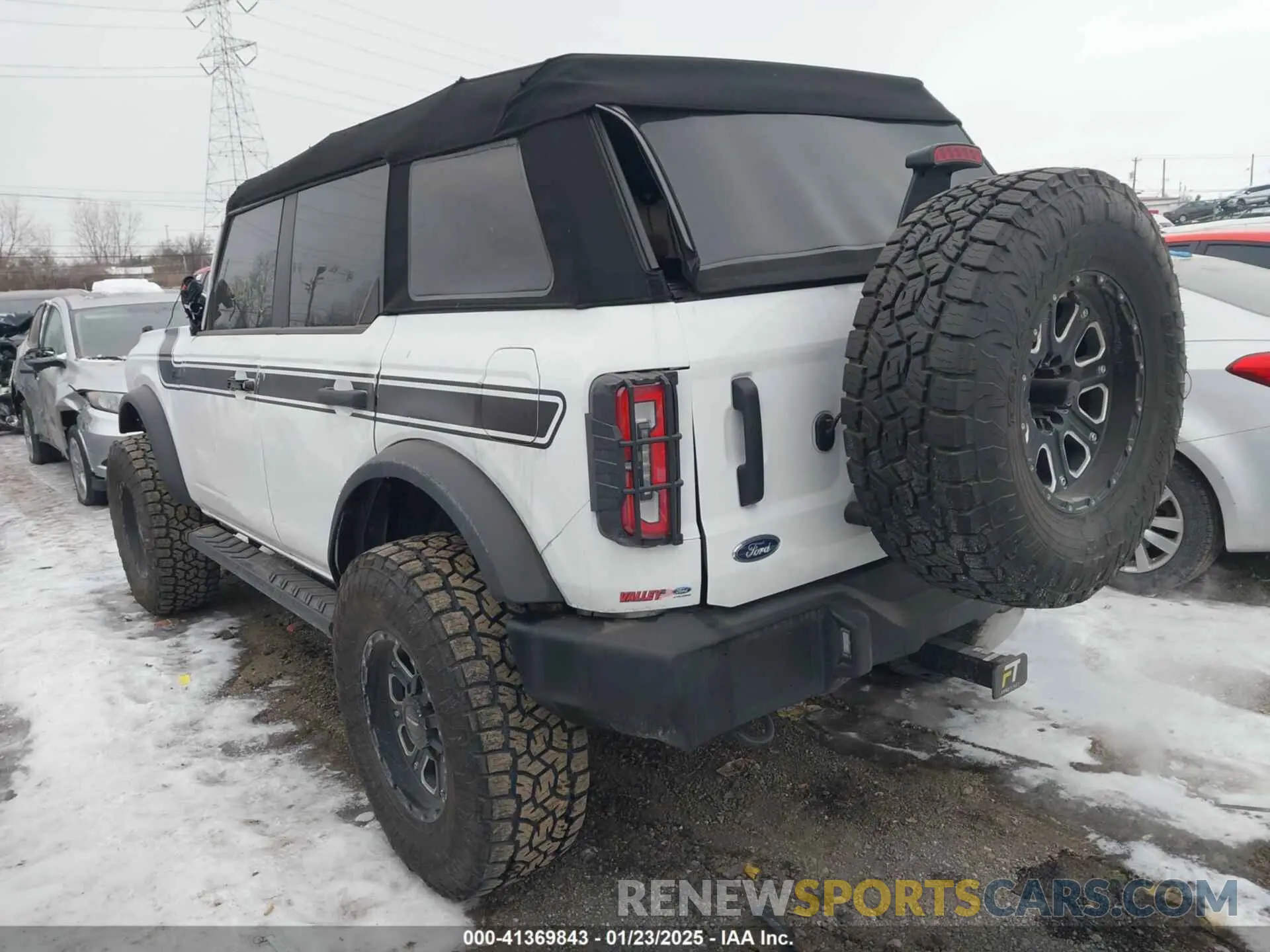 3 fotografías del automóvil dañado 1FMDE5BH6NLB13987 FORD BRONCO 2022