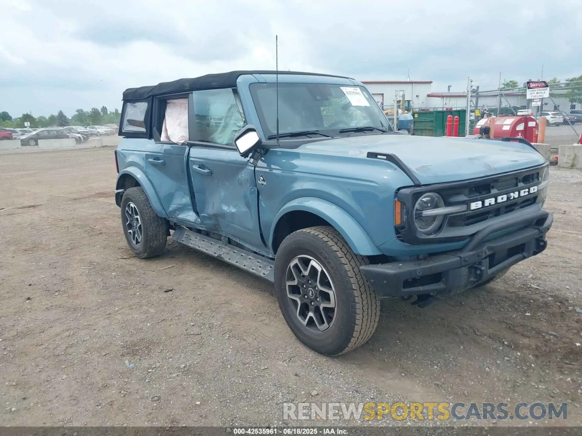 1 fotografías del automóvil dañado 1FMDE5BH6NLB76667 FORD BRONCO 2022