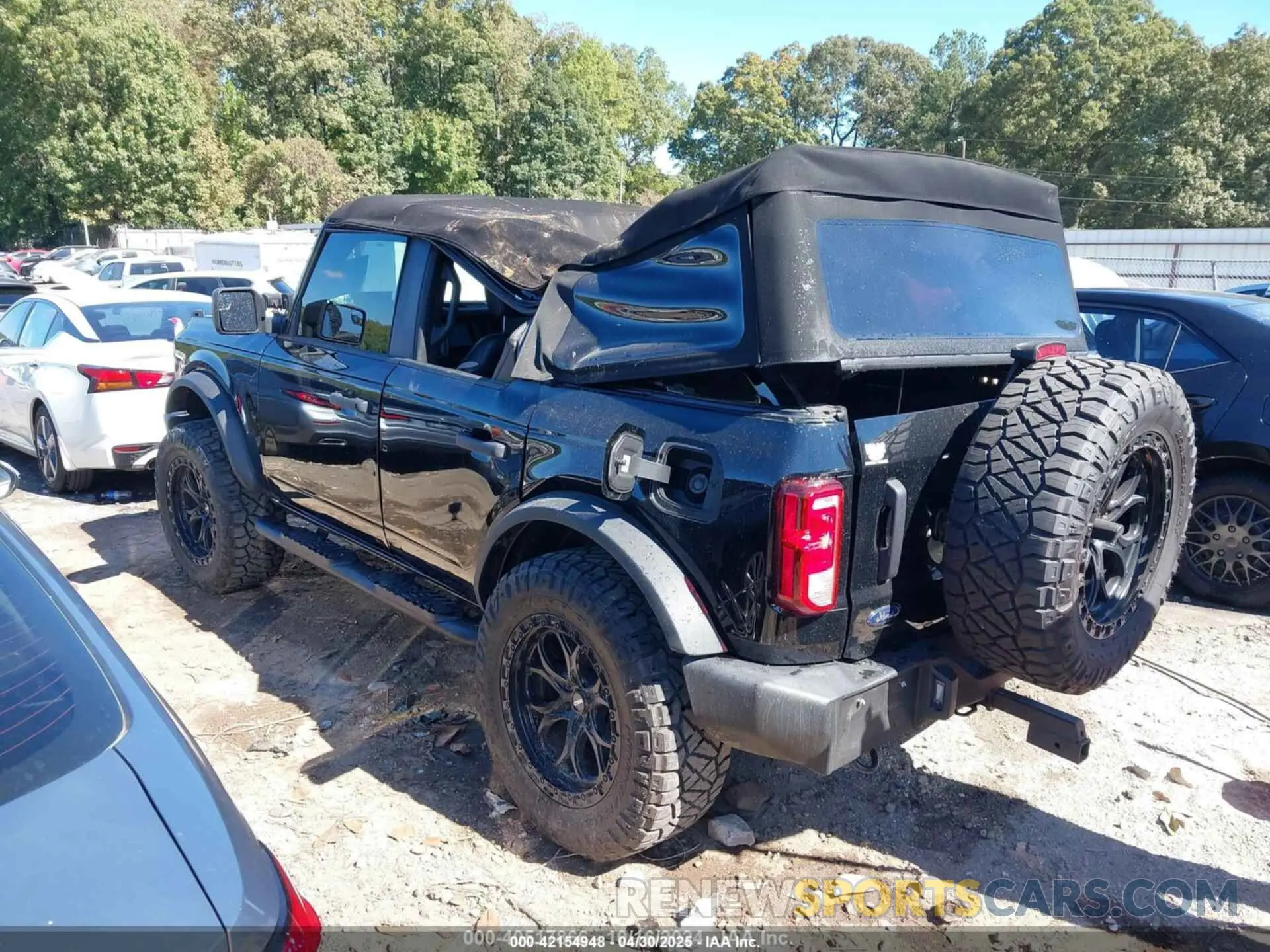 3 fotografías del automóvil dañado 1FMDE5BH7NLA85634 FORD BRONCO 2022