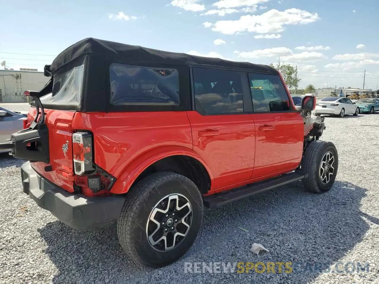 3 fotografías del automóvil dañado 1FMDE5BH7NLA89196 FORD BRONCO 2022