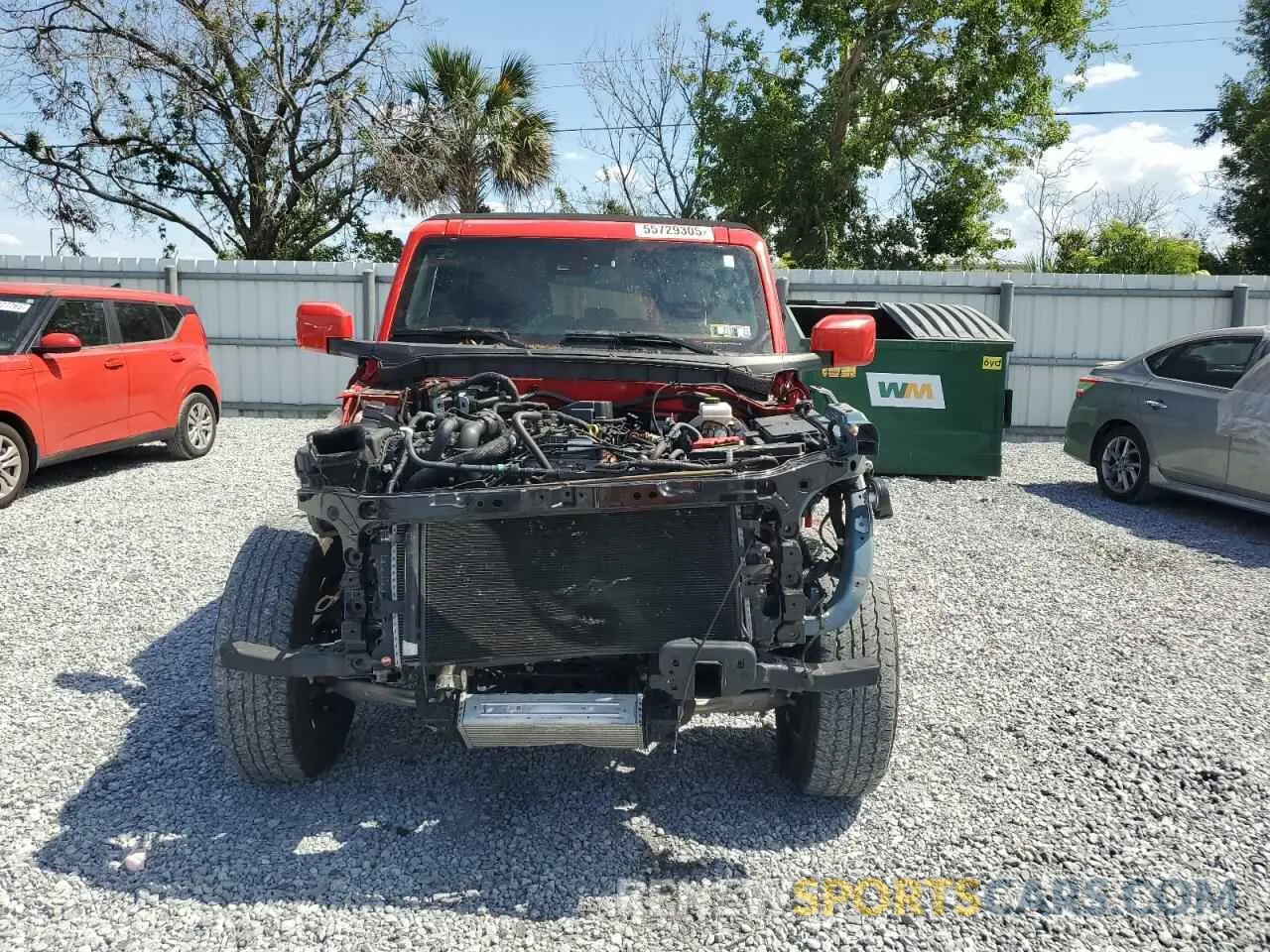 5 fotografías del automóvil dañado 1FMDE5BH7NLA89196 FORD BRONCO 2022