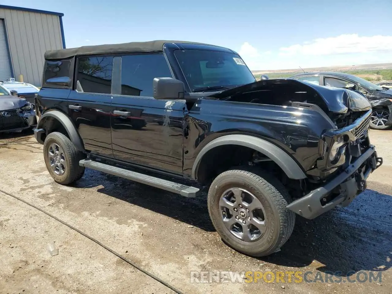 4 fotografías del automóvil dañado 1FMDE5BH7NLB14159 FORD BRONCO 2022