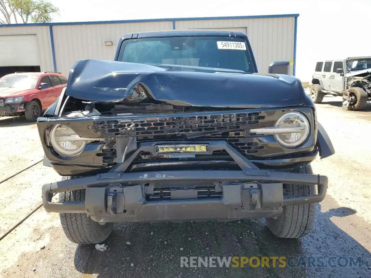 5 fotografías del automóvil dañado 1FMDE5BH7NLB14159 FORD BRONCO 2022