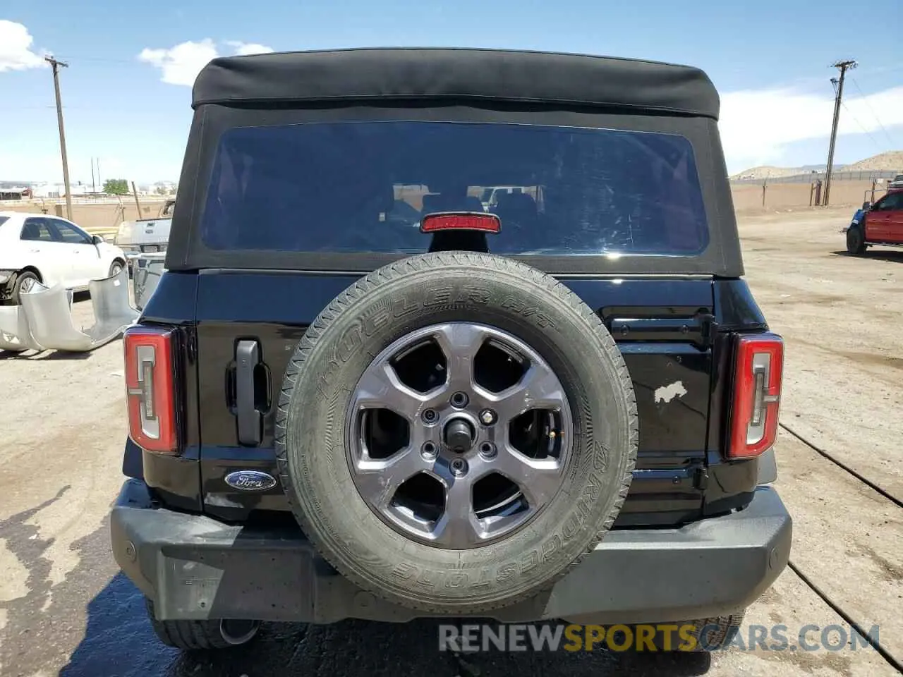 6 fotografías del automóvil dañado 1FMDE5BH7NLB14159 FORD BRONCO 2022