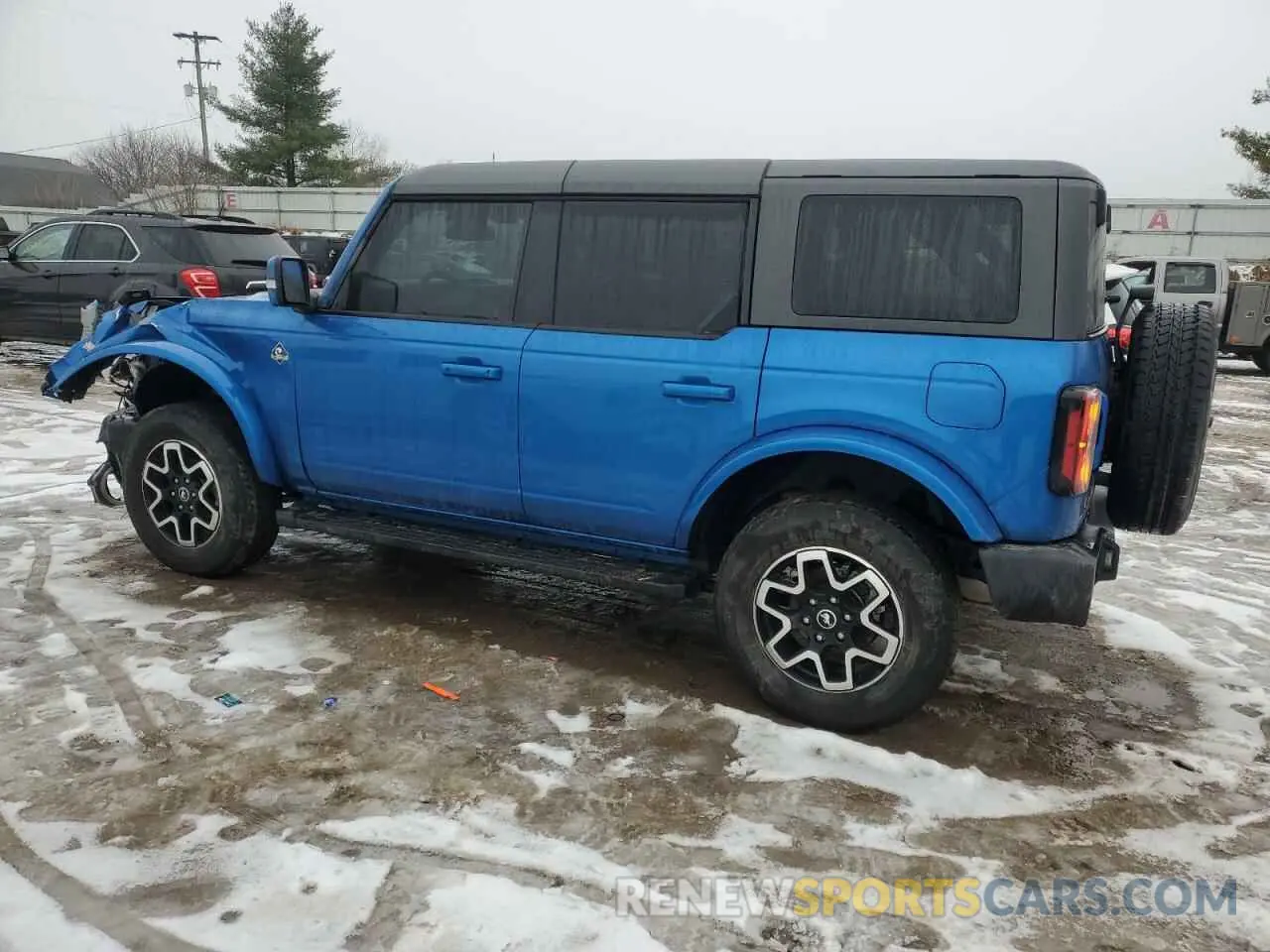 2 fotografías del automóvil dañado 1FMDE5BH8NLA89367 FORD BRONCO 2022